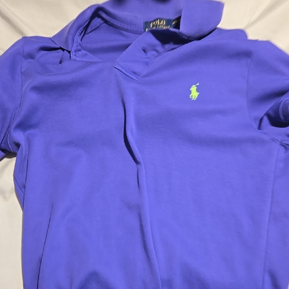 Polo Ralph Lauren Purple Polo Shirt